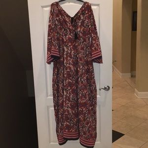 Boohoo Maxi Dress, NWT, SZ 12